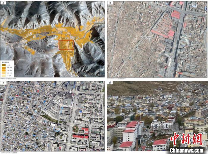 災(zāi)后重建區(qū)群眾住房條件得到根本性改善監(jiān)測結(jié)果。中科院空天院 供圖