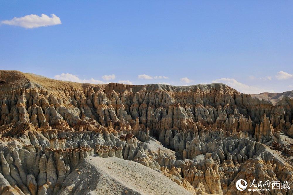 多姿多彩的土林。人民網(wǎng) 李海霞攝