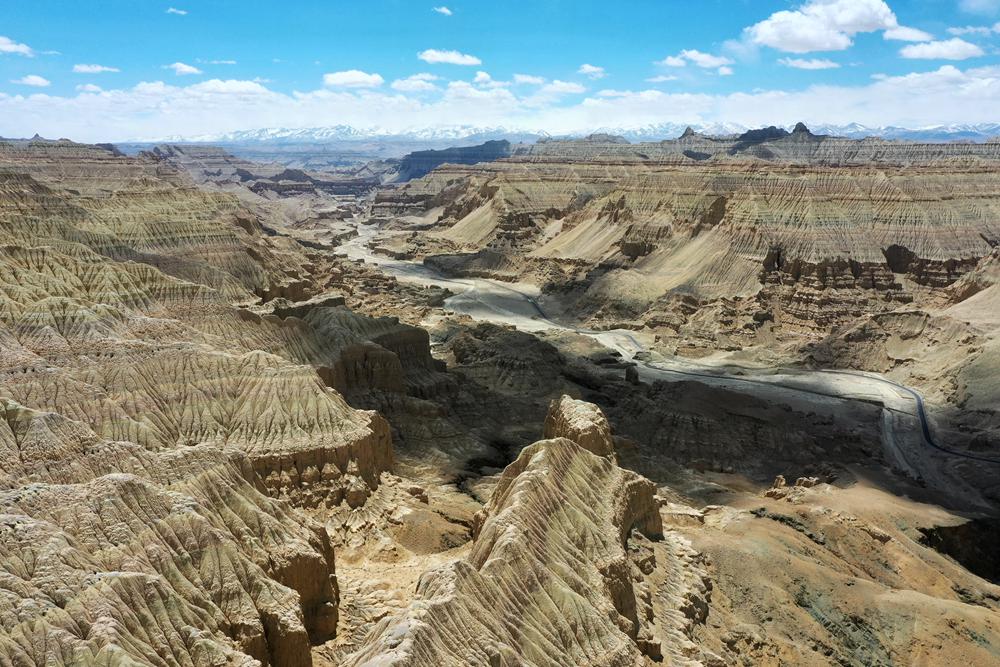 航拍土林。旦真攝