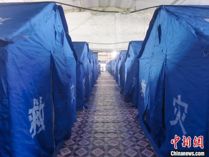 那曲火車站集中健康監(jiān)測點。　中國鐵路青藏集團(tuán)有限公司拉薩車務(wù)段 供圖