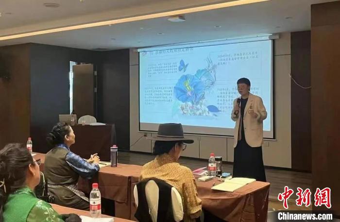 圖為西藏自治區(qū)婦聯(lián)組織直播電商培訓(xùn)。資料圖 西藏自治區(qū)婦聯(lián)供圖