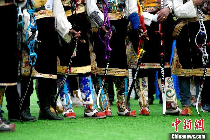 3月28日，參加響箭比賽的選手們?！±盍?攝
