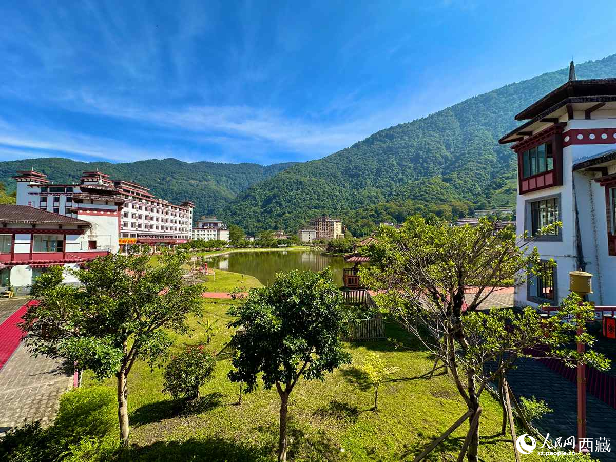 四季如春的墨脫縣。人民網(wǎng)記者 次仁羅布攝