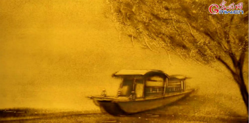 【沙畫】風(fēng)好正揚(yáng)帆，起航新時(shí)代