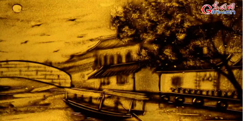 【沙畫】風(fēng)好正揚(yáng)帆，起航新時(shí)代