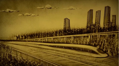 【沙畫】改革開(kāi)放，讓夢(mèng)想觸手可及