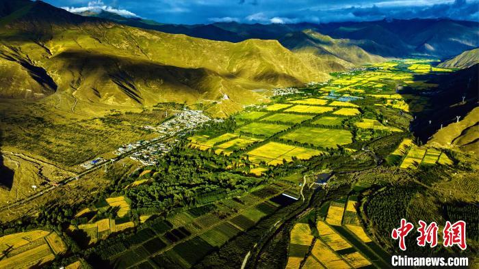 圖為山南雍布拉康附近農(nóng)田?！埼?攝